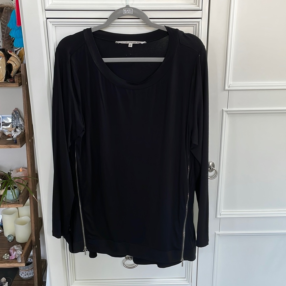 Rachel Roy black long sleeve